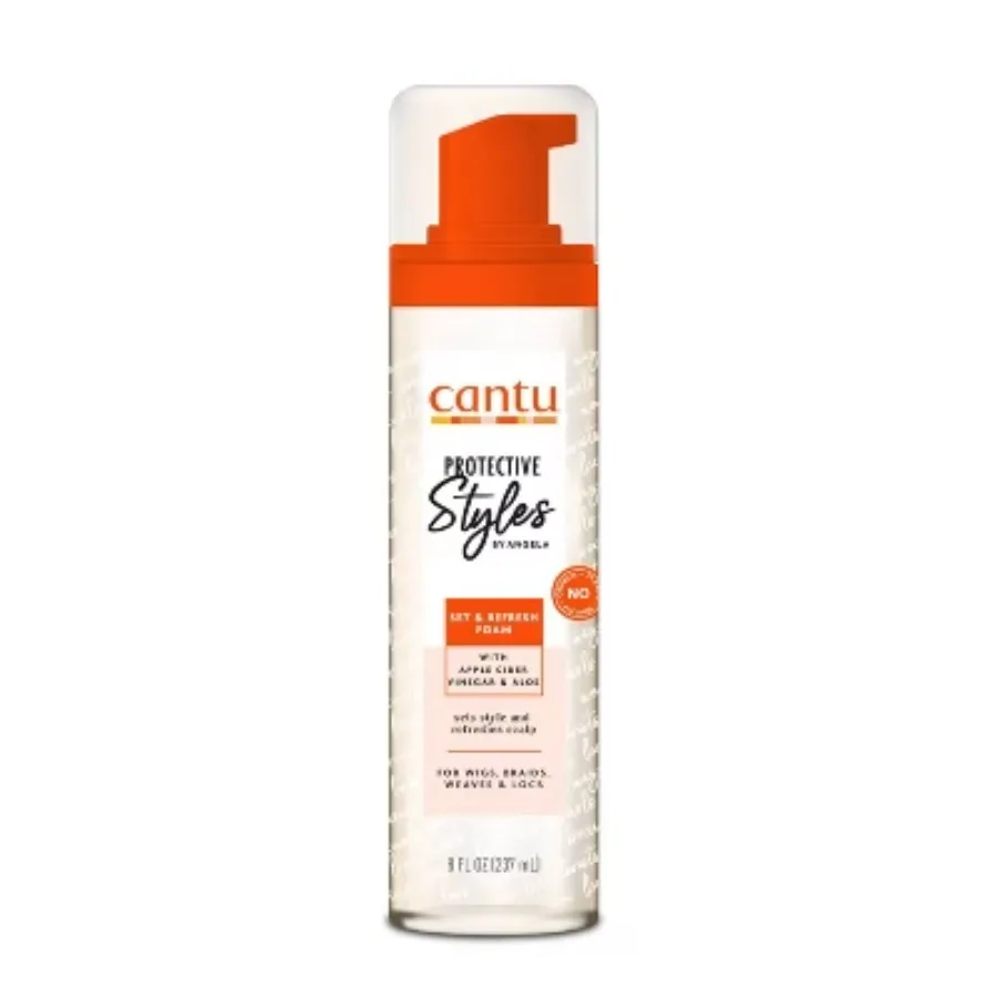 

Protective Styling Foaming Mousse - 8 fl oz - Easily revitalizes your weaves and curly extensions， hair mousse