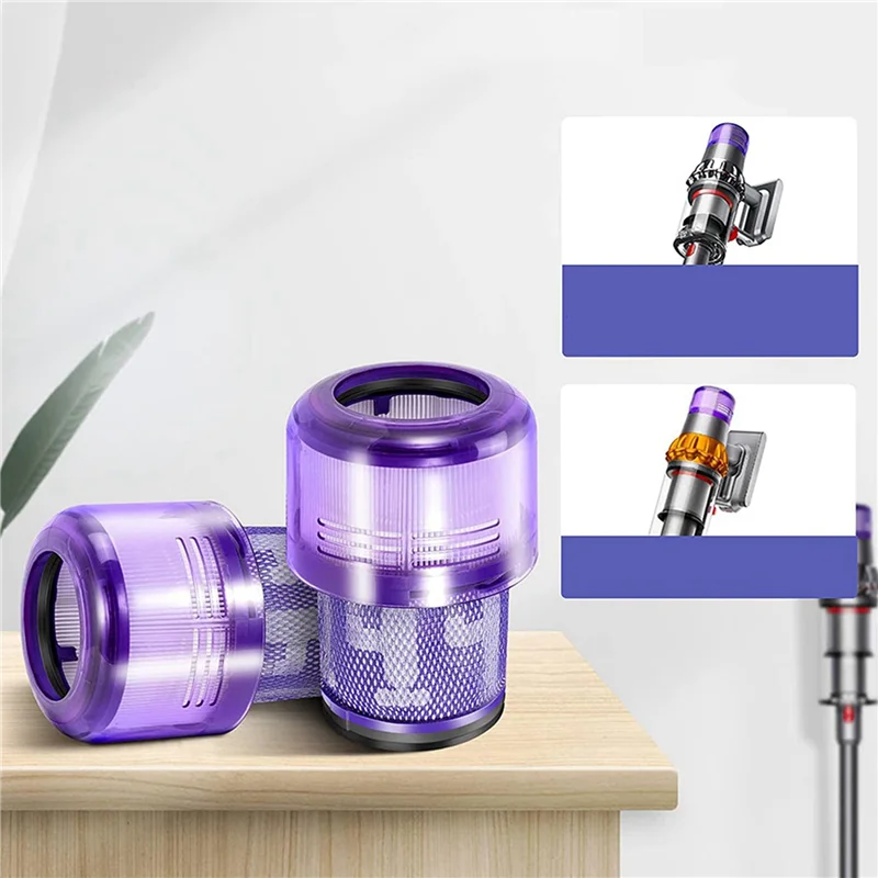 【CODE】4X Replacement Filters For Dyson V11 V15 SV14 Absolute Animal Detect Extra Pro Torque Drive Vacuum Cleaner Filters
