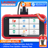 LAUNCH X431 CRP129E  Car OBD2 Diagnostic Tools ENG ABS SRS AT Oil SAS EPB TPMS DPF Reset Auto Scanner Free Update