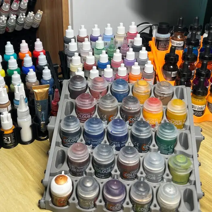 

Storage Bracket Paint Rack Propylene Water-based Paint Water Based Model Paint Dedicated Accessories Model Coloring Accessories