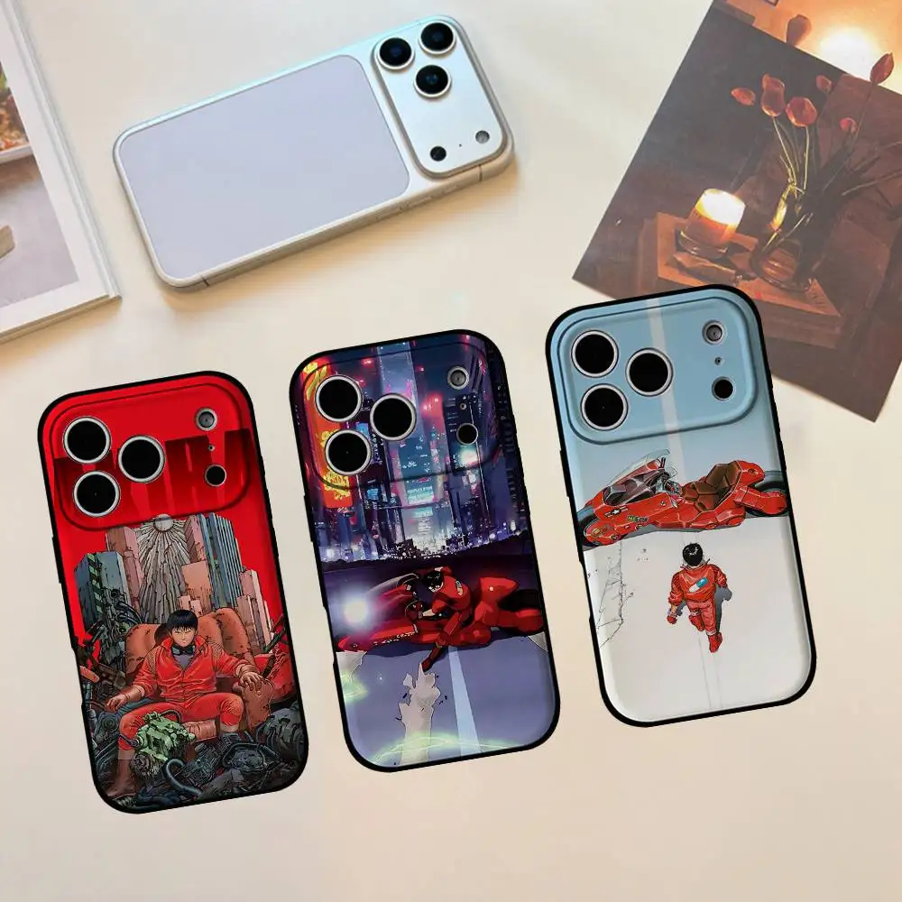 

Cool A-Akira-s Phone Case For IPhone 17 16 15 14 13 12 11 X XR XS Plus Pro Max Mini Soft Black Cover