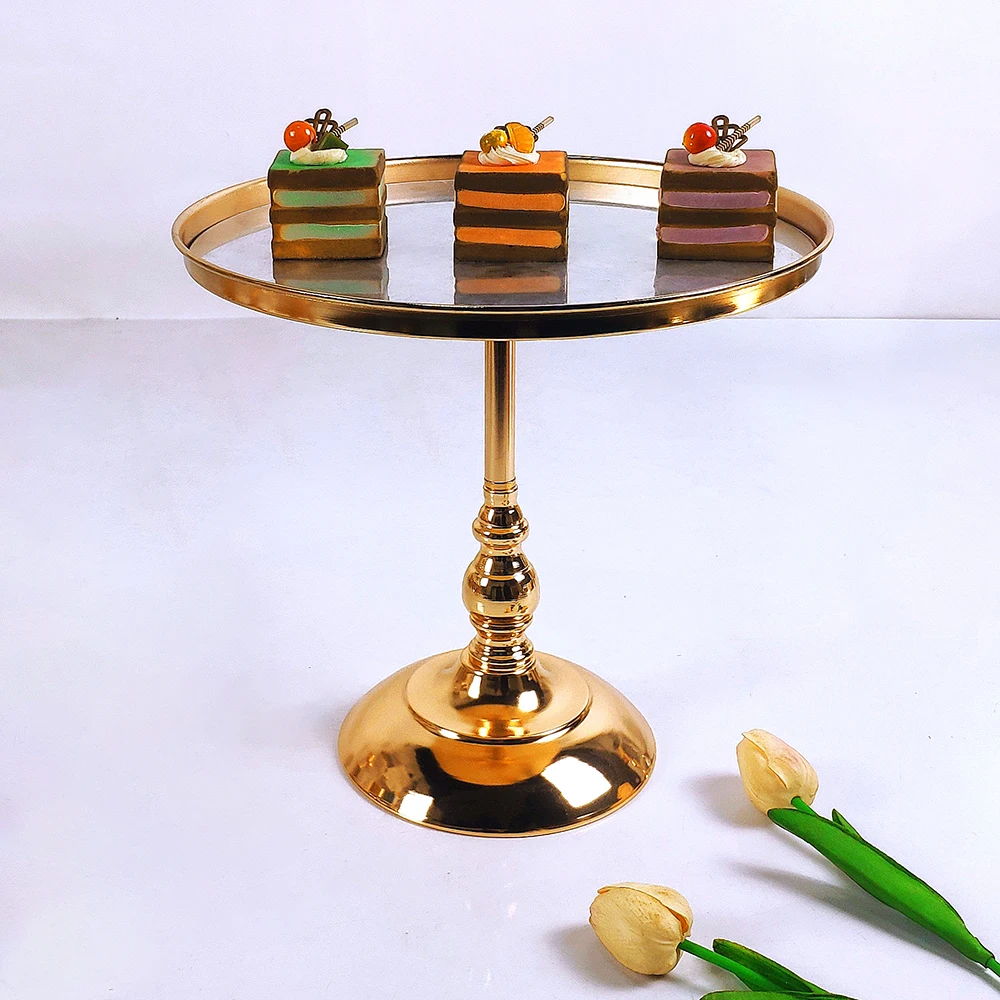 Gold and Silver Cake Stand Suit, Cupcake Tray, Home Decoration, Dessert Table, Decorating Party, Wedding Display, 1Pc