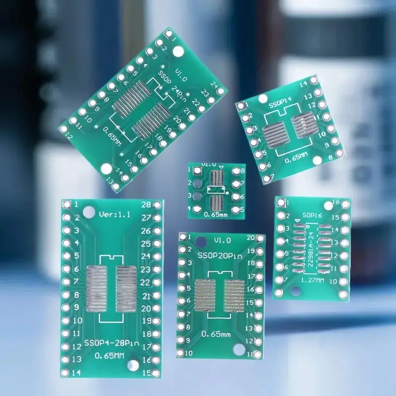 

Комплект из 30/35 SOP24 SOP8 SOP14 SOP16 SOP20 SOP28 SMD DIP-адаптер-конвертер для печатной платы