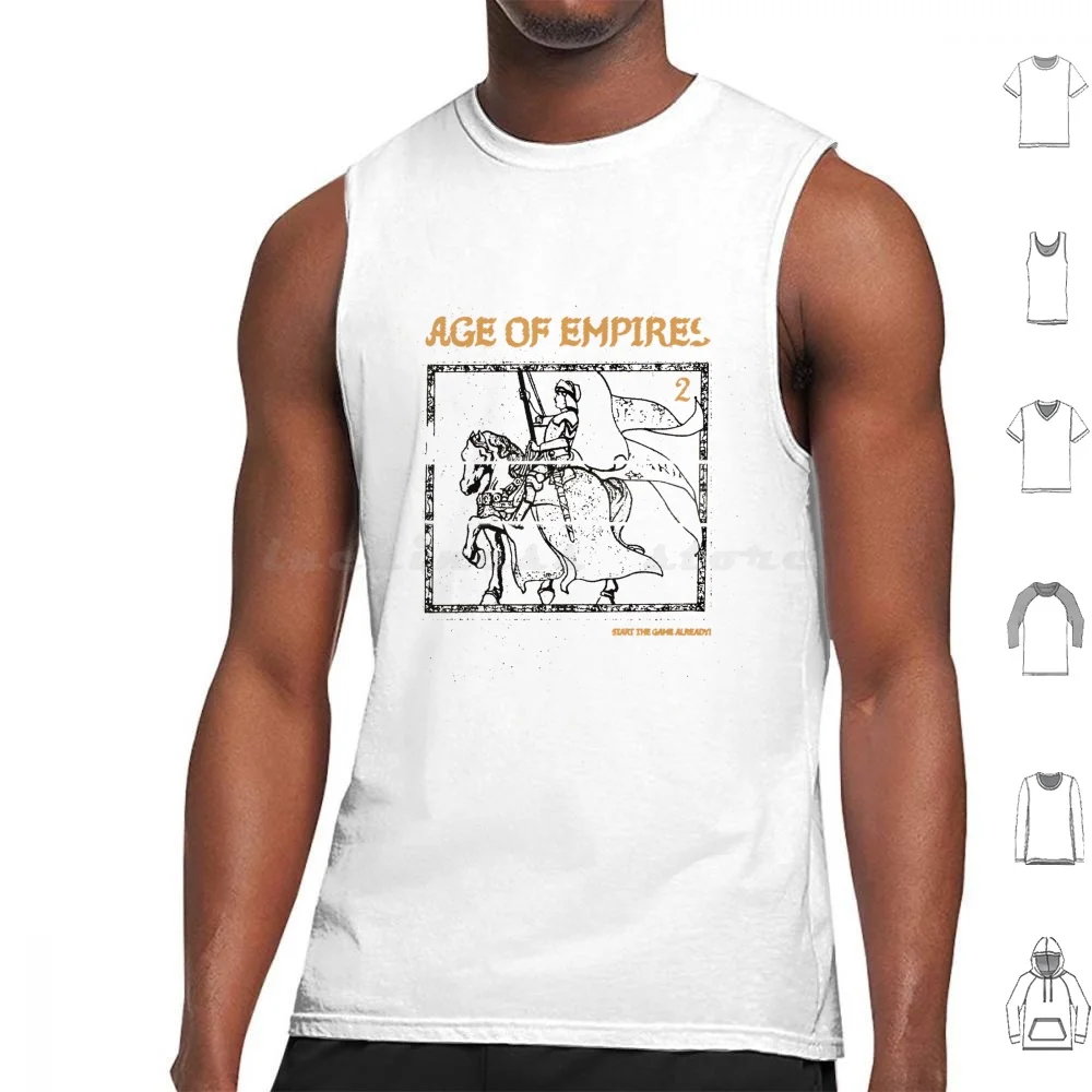 14 Tank Tops Vest Sleeveless Oe Aoe2 Aoeii Aoe 2 Ages Of Empires Age Ampires Ages Of Empires 2 Age Of Empires Ii Start