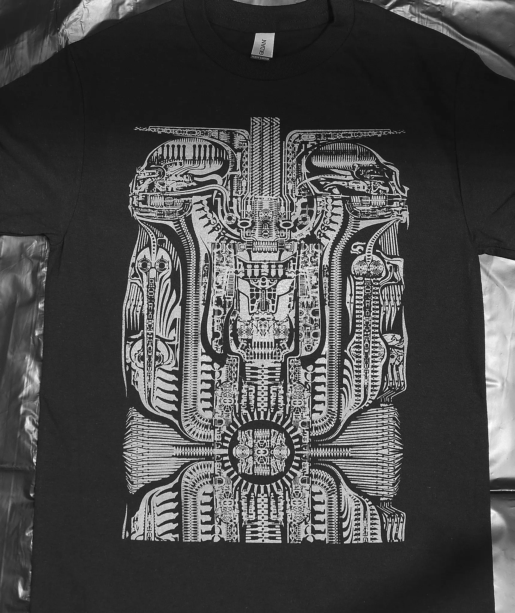 H.R. Camiseta con diseño de Tarot Giger