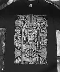 H.R. Camiseta con diseño de Tarot Giger