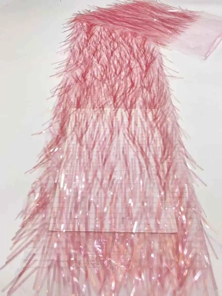 أفريقيا النيجيري مطرز الفرنسية شبكة الدانتيل مع الترتر جودة عالية 2025 التطريز الدانتيل الترتر الدانتيل لفساتين الزفاف النساء