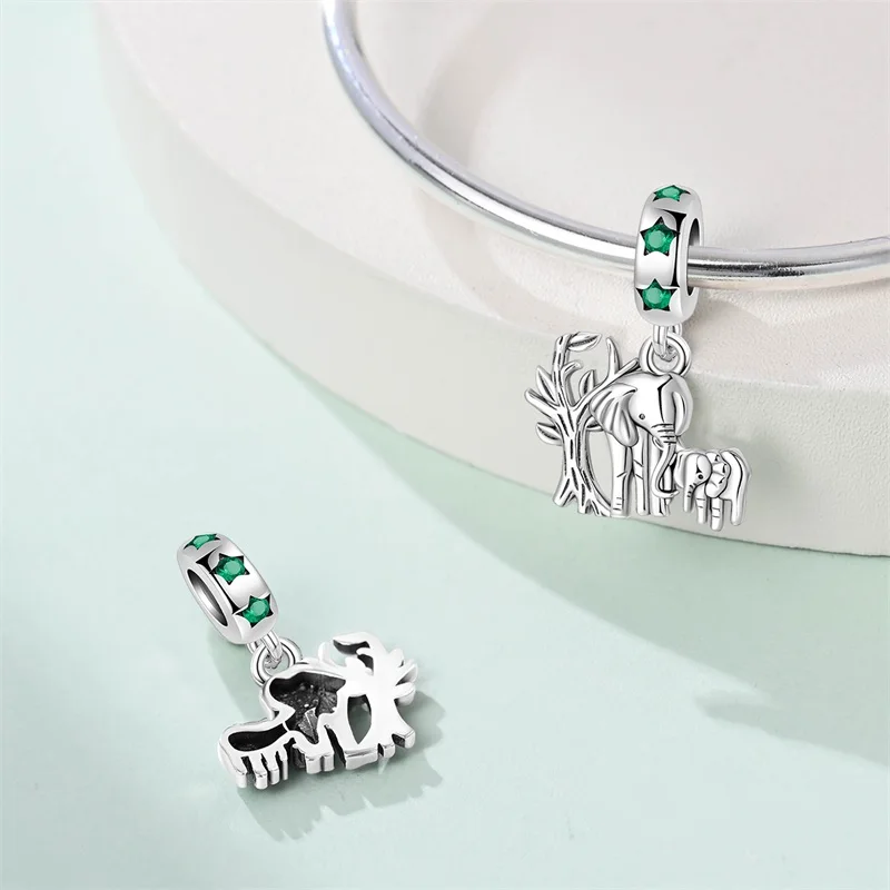 Winter 925 Silver Romantic Christmas Sparkling Bow Typewriter Sweet Charms Beads Fit 3mm 925 Original Bracelets DIY Fine Jewelry