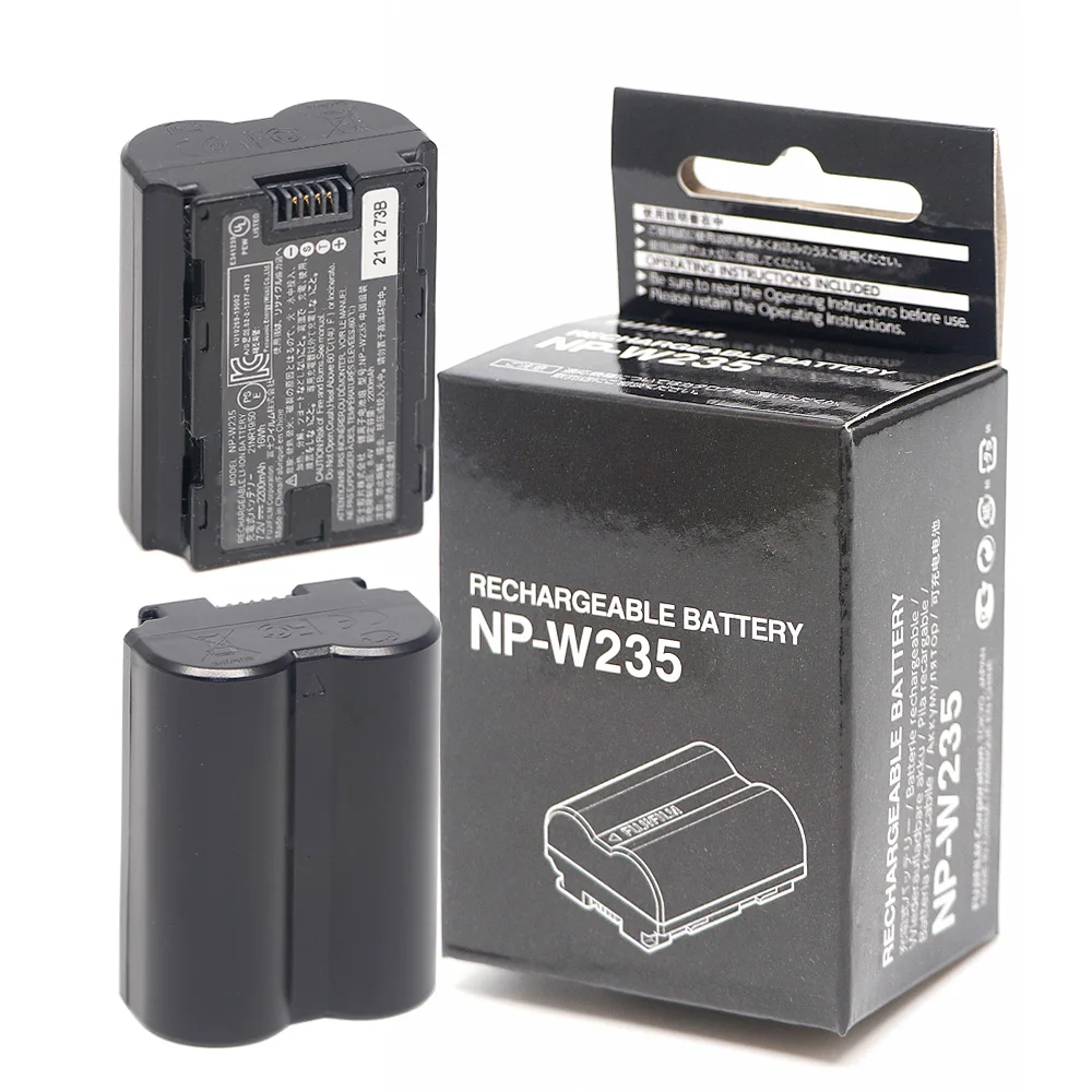 brand-new  NP-W235 NPW235 2200mAh Rechargeable Li-Ion Battery for Fujifilm Fuji GFX50S2 GFX100S XT4 XH2S Camera Battery