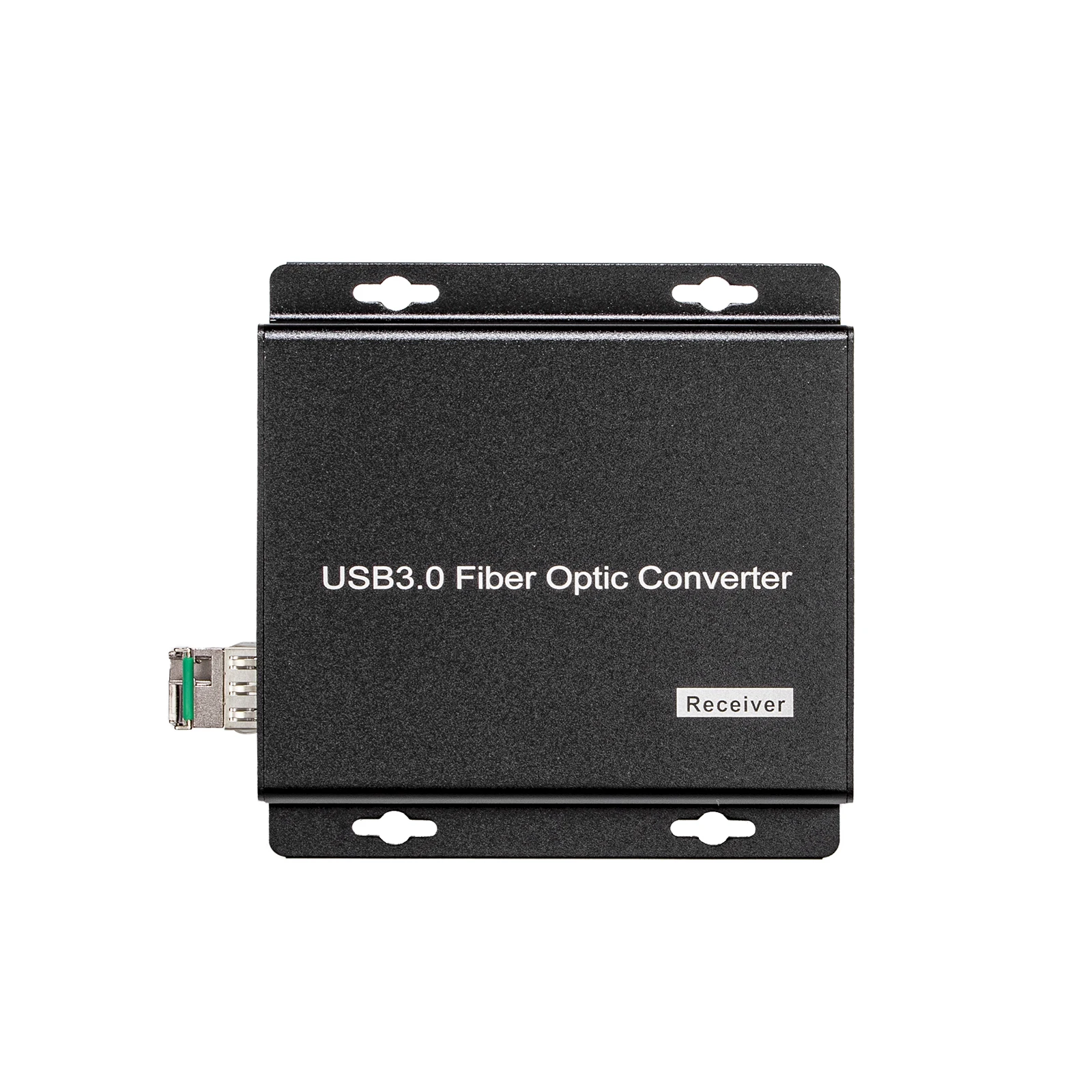 Transmissor USB de Fibra Óptica, Conversor USB para Fibra para Webcams, VR, AR, Projetores, Displays e Mais, 10Gpbs