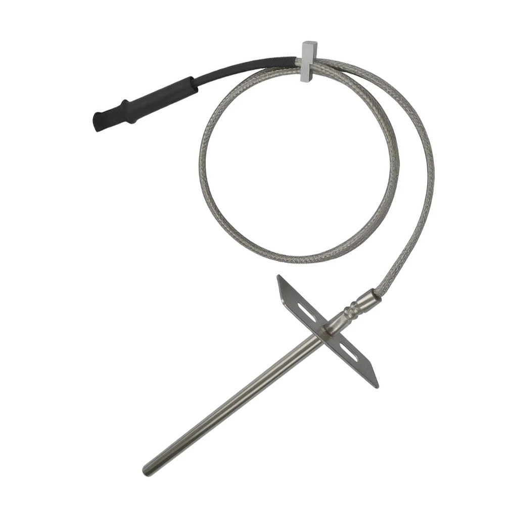 Pellet Grill Thermometer Temperature Probe Sensor Precision Measurement High-grade Materials Real-time Monitoring