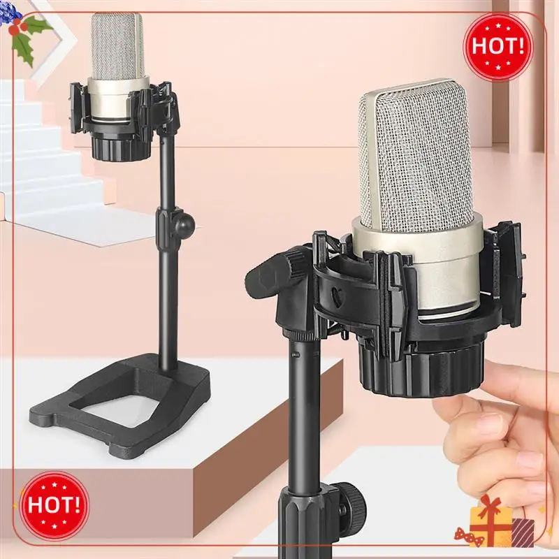 Durable-Microphone Shock Mount For Takstar PC-K220 Broadcast Clip Studio Recording Mic Holder Spider Condenser