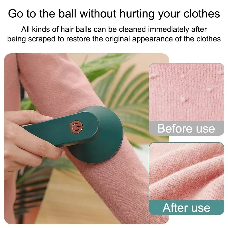 Electric Hair Ball Trimmer Household Electric Lint Remover USB Charging Electric Fuzz Pellet Remover Portable Hair Ball Shaver
