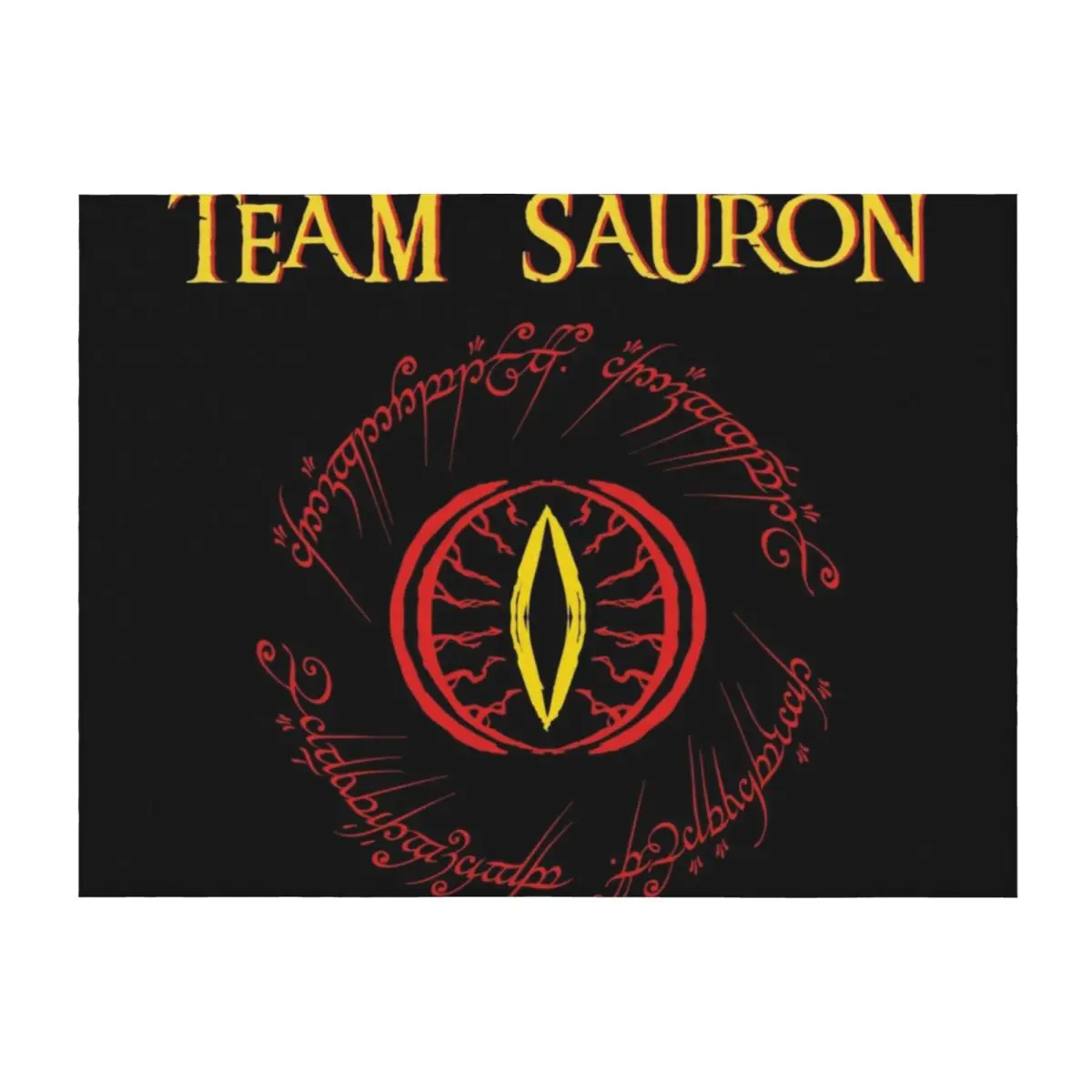 

TEAM SAURON Throw Blanket Kid'S heavy to sleep anime funny gift Blankets
