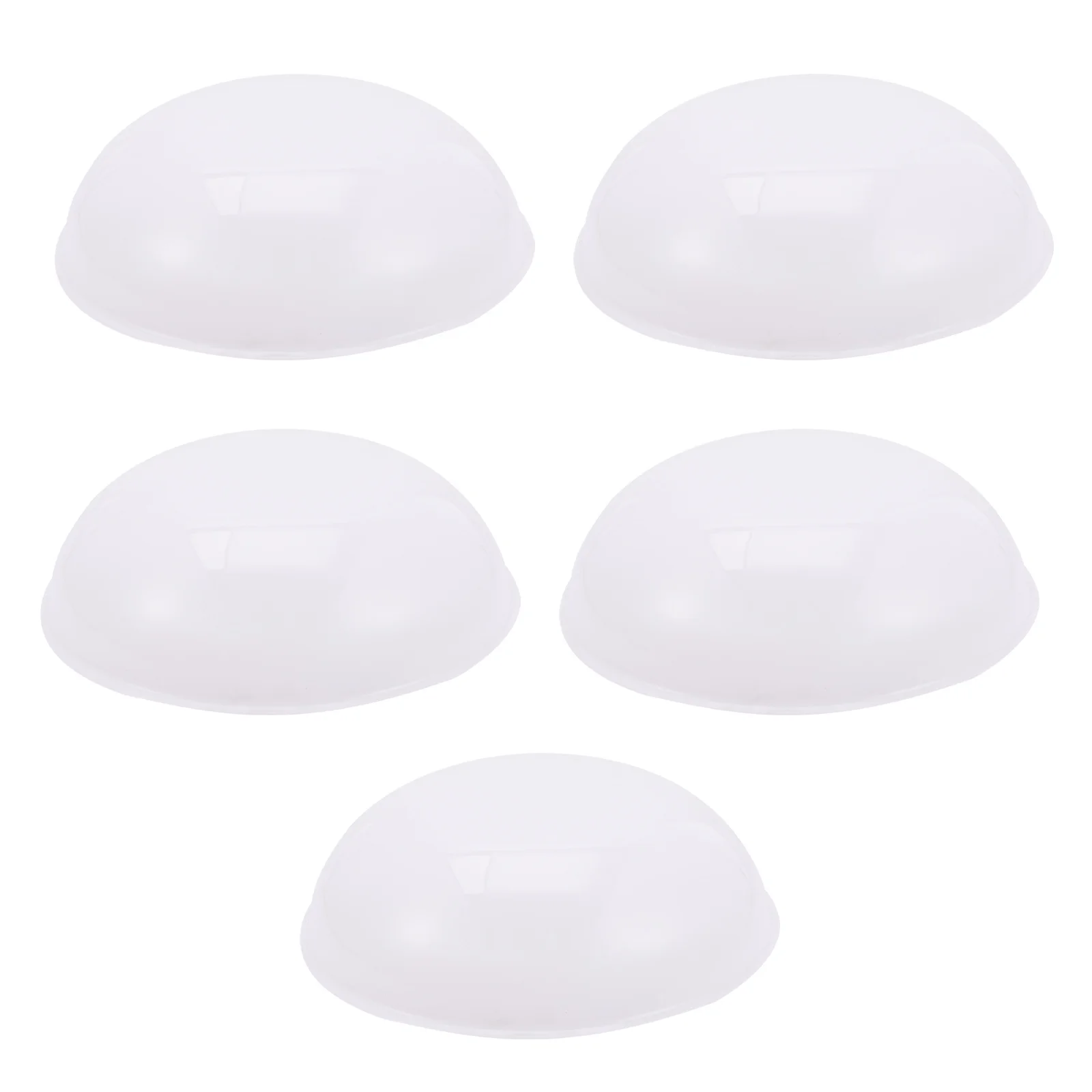 

5pcs Led Ceiling Lamp Cover Pvc Light Shade For Home Fire Retardant Plastic Lampshade Easy Clean Hanging Lighting Fixture