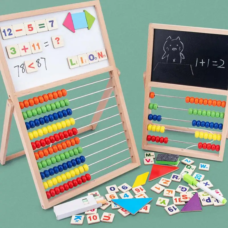 Abacus Math Games Creatief Multipurpose Wiskunde Tellen Speelgoedtelling Wiskunde Voorschoolse Educatieve Speelgoed Voor Thuis Kleuterschool