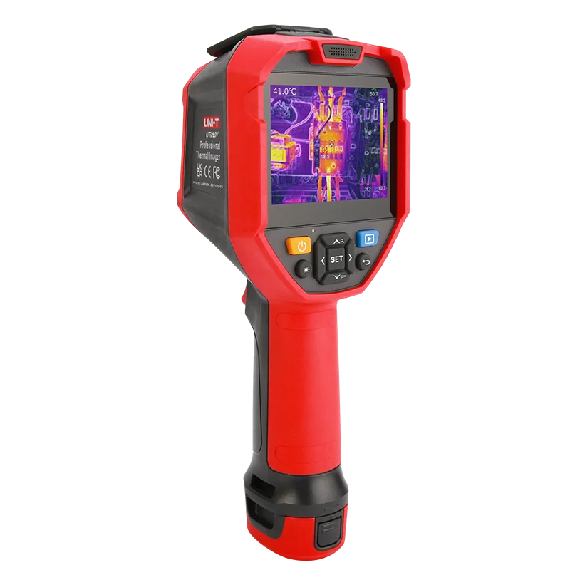 UNI-T UTi260V شاشة تعمل باللمس ليزر تتراوح الأشعة تحت الحمراء التصوير الحراري الأشعة تحت الحمراء 256 * 192 ، 640 * 480 دقة العرض LED