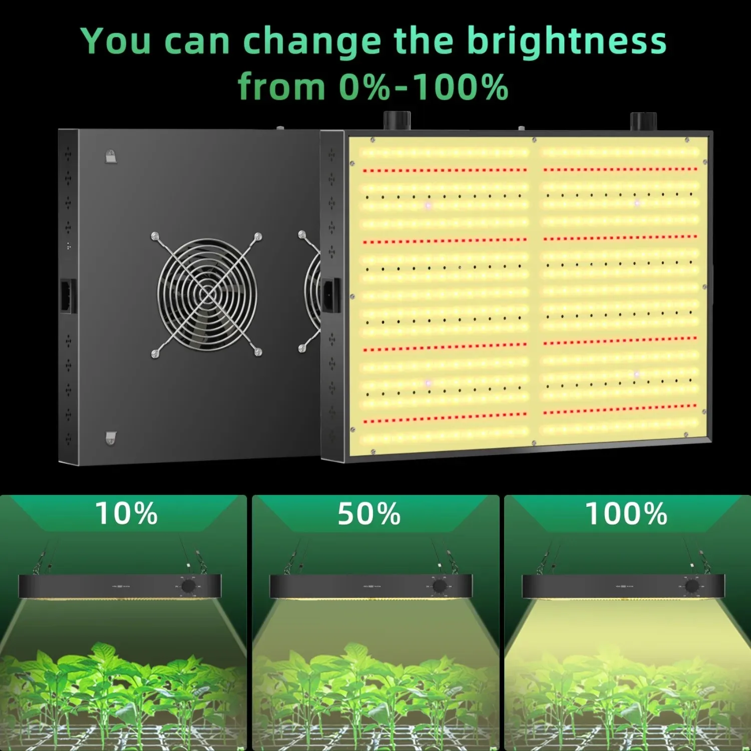 Full Spectrum LED grow light 300Watt Sunlike Growing Lamp For Indoor Plant Flower Greenhouse