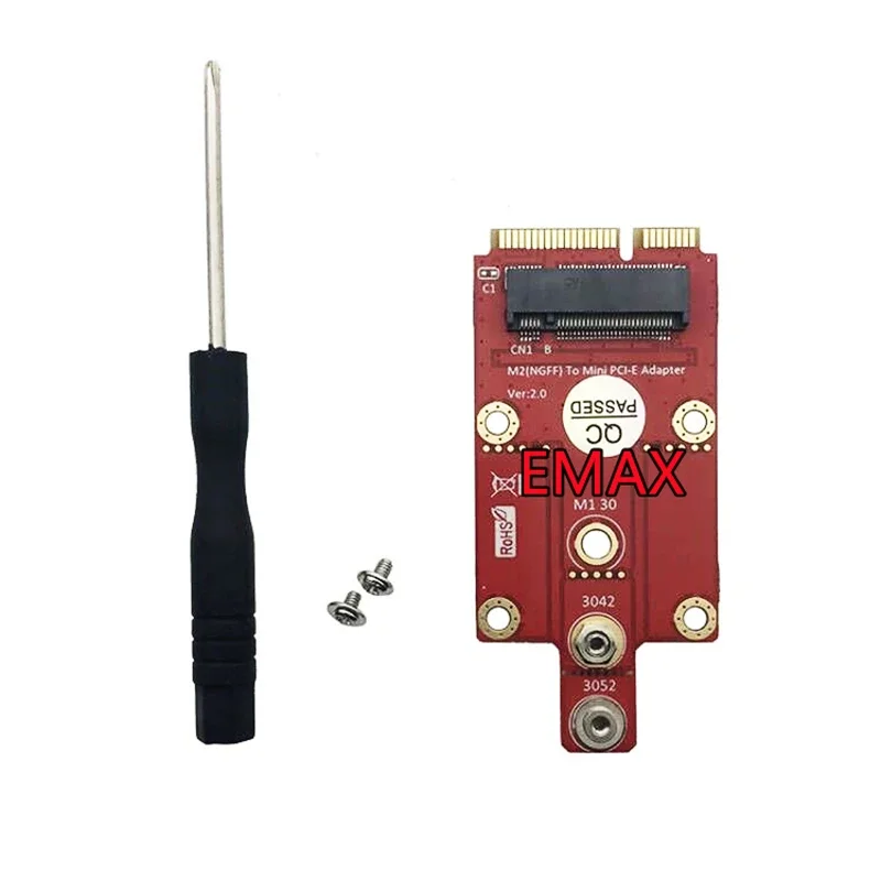 

Адаптер NGFF M.2 к Mini PCIe без слота для SIM-карты Для модуля 3G 4G 5G для EM12-G ME909S EM160-GL RM502Q-AE RM500Q-GL RM510Q-GL