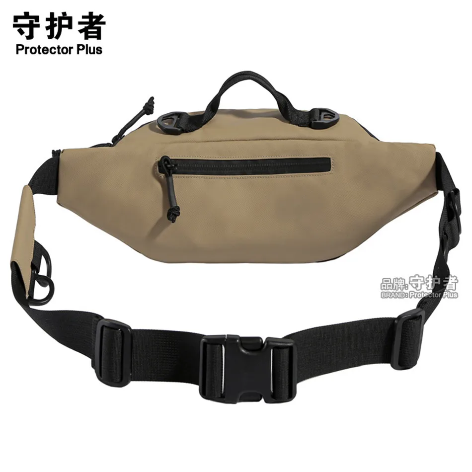 Outdoor Waterproof Luya Fishing Tackle Waist Bag Waterproof Multifunctional Hiking Cycling Shoulder Bag Fashionable Chest Bag