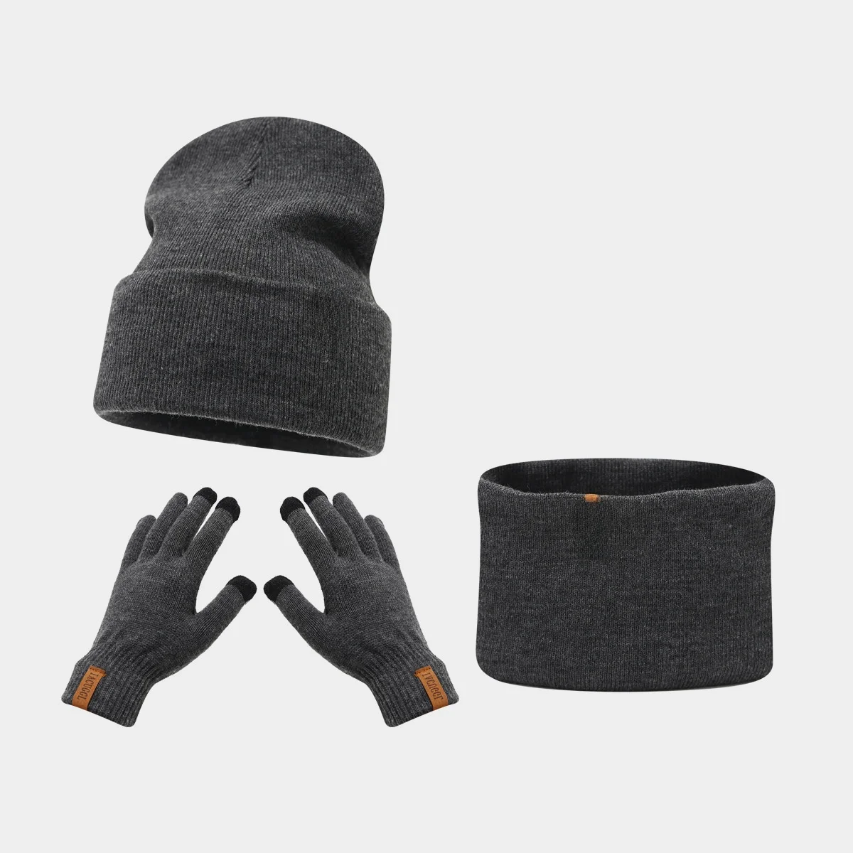 men's-vintage-knitted-hat-scarf-gloves-set-leather-tag-warmth-three-piece-suite-fleece-lined-neck-warmer-classic-style