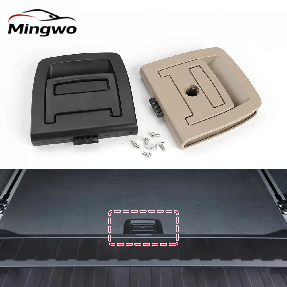 Car Trunk Tail Cover Bottom Plate Mat Floor Carpet Handle Auto Accessories For BMW E70 X5 E71 X6 2006-2013 51476958161