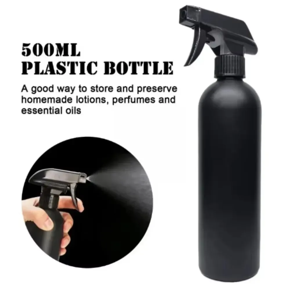 Botella pulverizadora de niebla continua de 300ML para peinar el cabello, cuidado de plantas y uso de peluquero, rociador de agua de niebla fina para cabello rizado