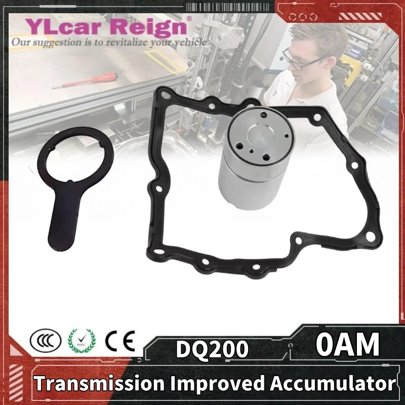 0AM DSG7.03 DQ200 0AM325587F 3 Year Warranty Automatic Transmission Valve Body Improved Accumulator Repair Kit for Audi VW Skoda