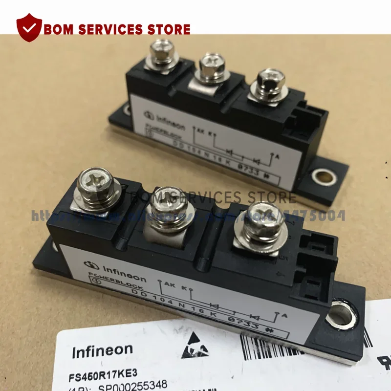 DD104N16K DD104N14K DD104N12K DD104N18K DD89N12K DD89N14K DD89N16K 100% شحن مجاني جديد الأصلي IGBT وحدة