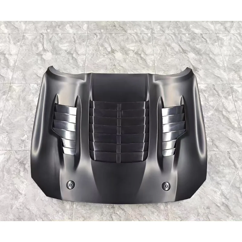 High Quality KR‑Style Upgrade Aluminum Engine Hood, Auto Part Fit Mustang 2018‑2023