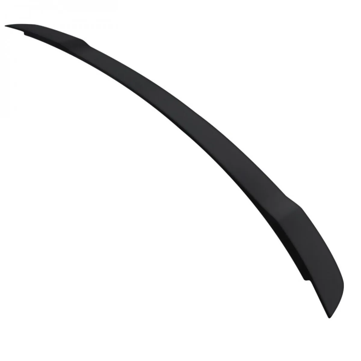 For 2015-2019 Ford Mustang GT Matte Black Flush Mount Rear Trunk Spoiler Wing