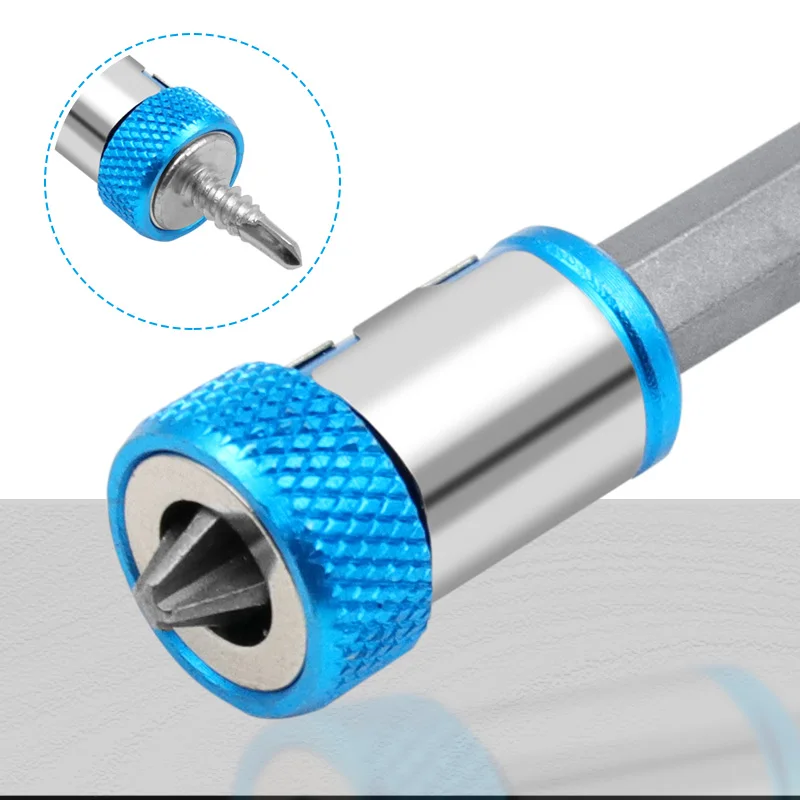 

Universal Magnetic Ring Alloy Magnetic Ring Screwdriver Bits Anti-corrosion Strong Magnetizer Drill Bit Magnetic Ring