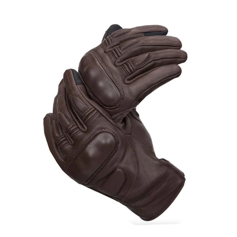 

SCOYCO мужские весенние мотоциклетные байкерские перчатки из козьей кожи, кожаные аксессуары для мотокросса, перчатки для мотоциклиста