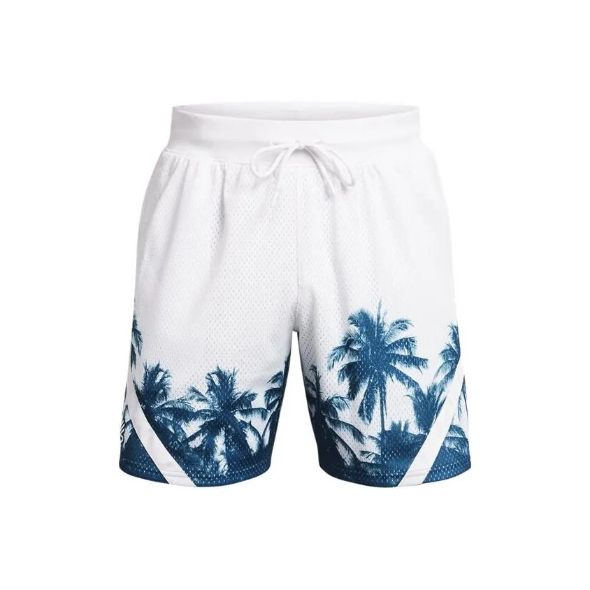Under Armour Curry Sports Shorts Men's White 1383376-426