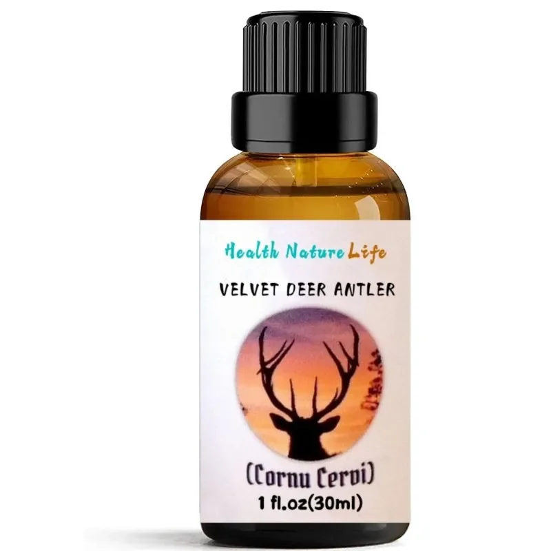 VELVET DEER ANTLER 20:1 LIQUID EXTRACT TINCTURE 1 oz. MAXIMUM STRENGTH!!