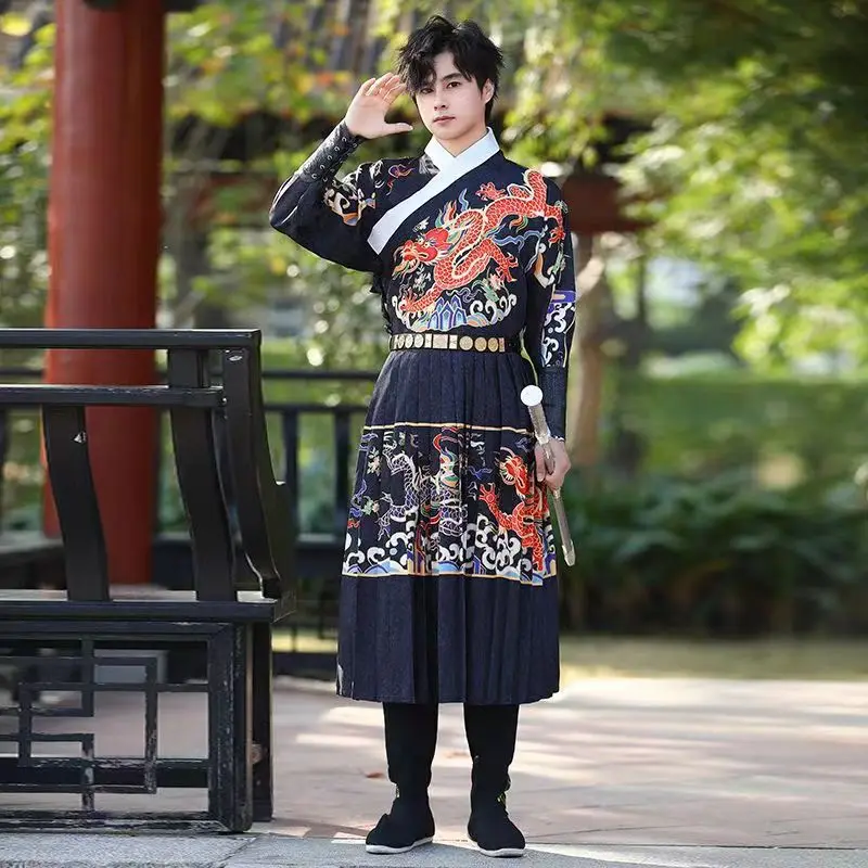 

Original Hanfu Hanfu Flying Fish Dress for Men and Women Same Style Dragon Robe Brocade Robe Guard Ming Dynasty Jinyi Guard