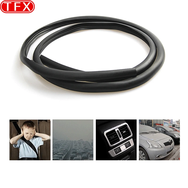 For Skoda Kodiaq 2017-2020 Car Styling Sound Insulation Strip Central Control Rubber Sealing Strip Auto Interior Accessories