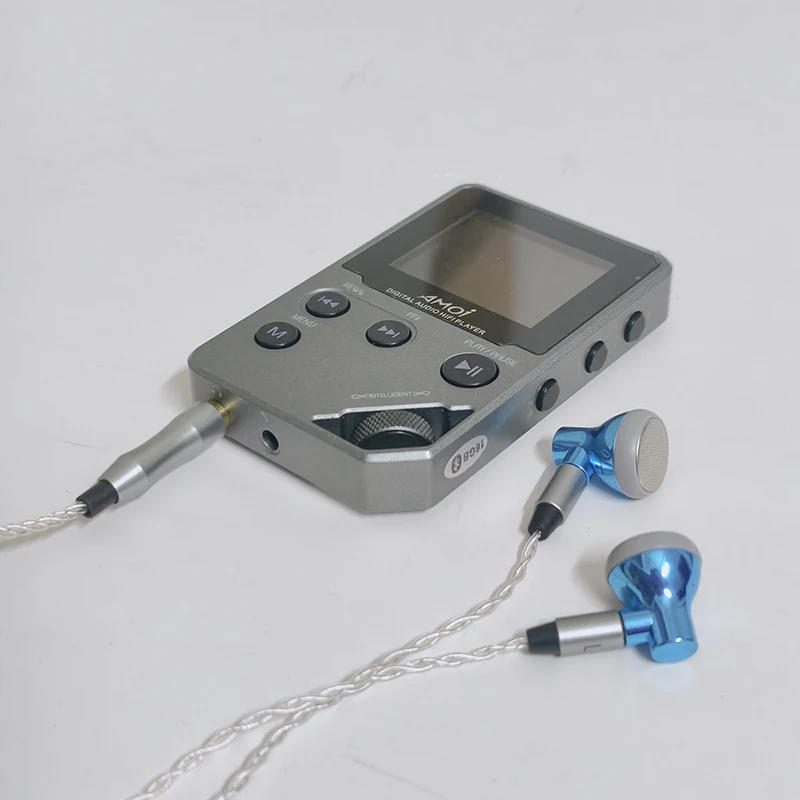 Słuchawki przewodowe LUN SHENG Yunling 14.2mm z płaską wtyczką, posrebrzany kabel, złącze MMCX, wymienny kabel. — zdjęcie produktu 6