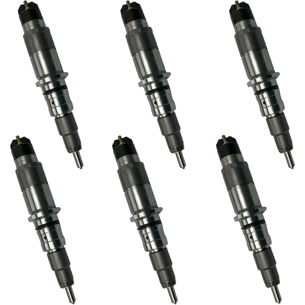 

6PCS Fuel Injectors 6754-11-3011 6754113011 Suitable for Komatsu PC200-8 PC220-8 6D107 SAA6D107E-1