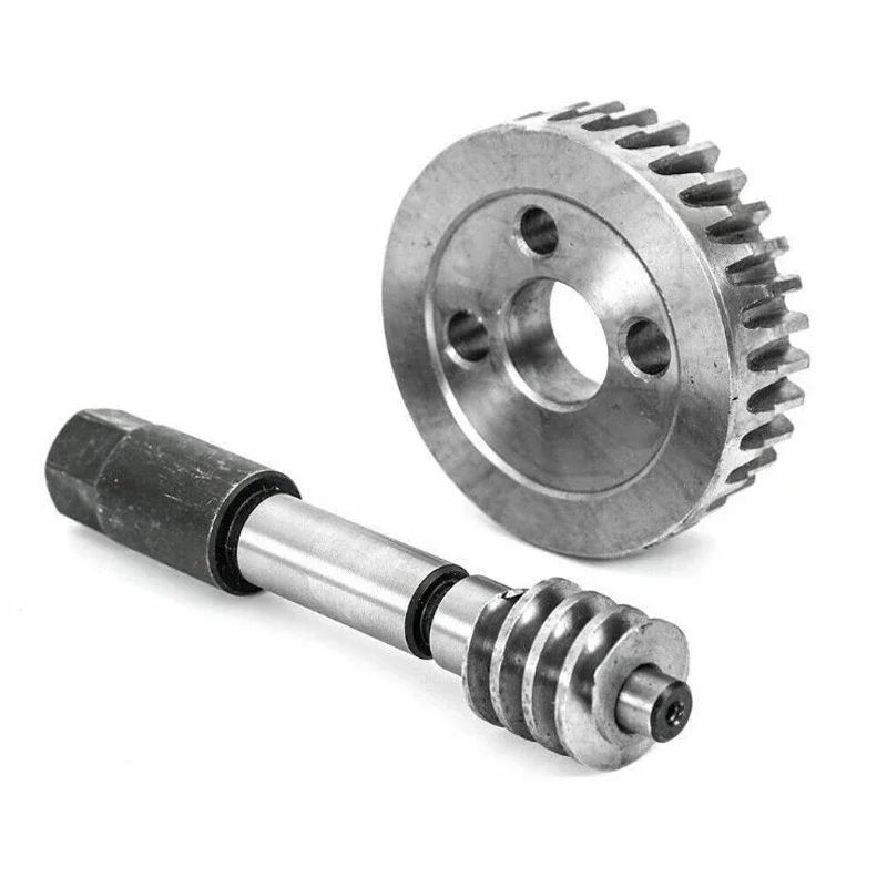 CNC Milling Machine Parts -Adjustable Worm +Turbine Gear For Bridgeport Mill Tool