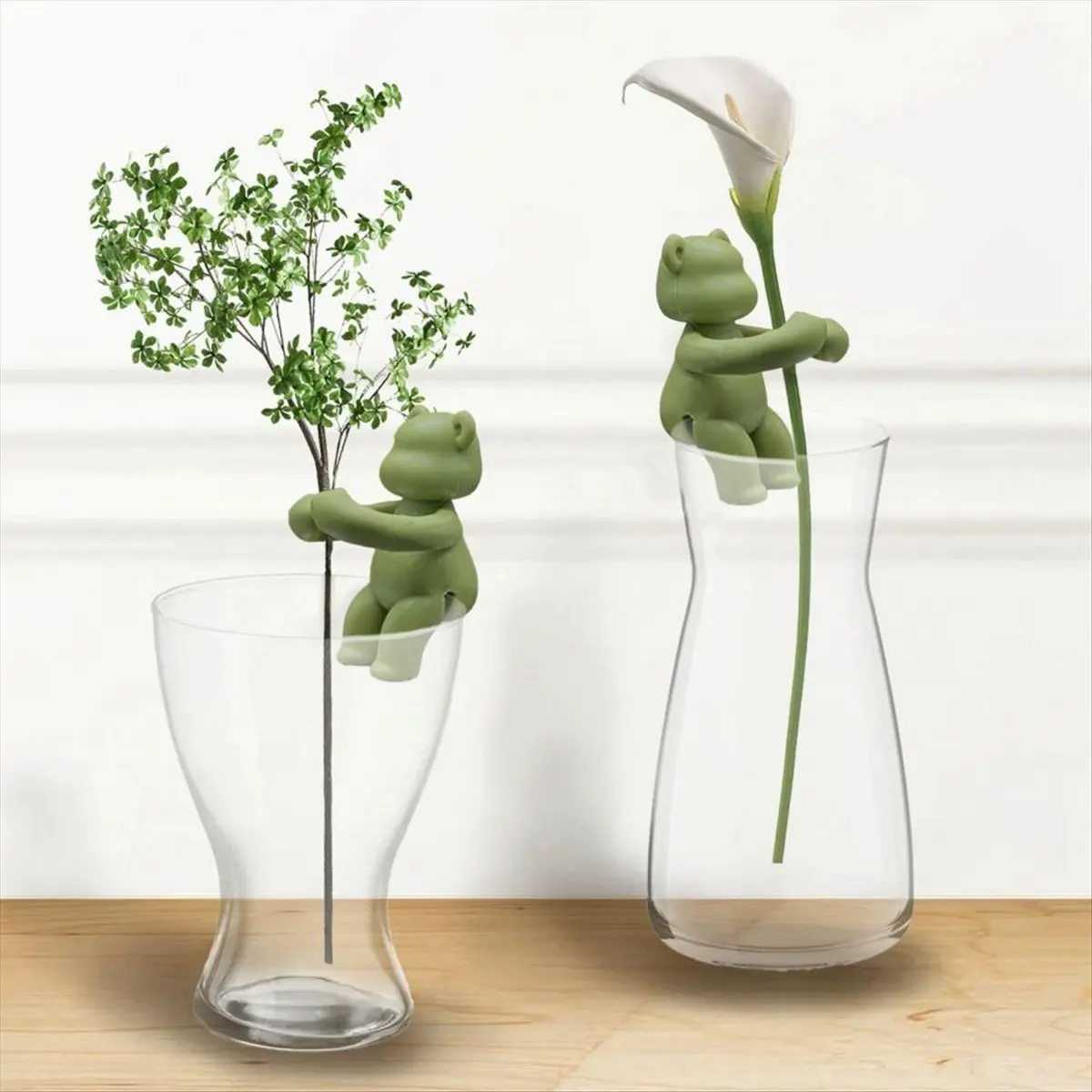 AA77 NEW  4 Pcs Plant Propagation Bear Stem Support Plant Cutting Holders Plant Nurturing Supports