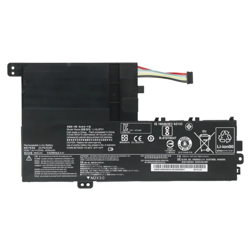 Imagem -05 - Bateria do Portátil para Lenovo Ideapad 320s14ikb 320s-14ast 7000-14 L14m2p21 L14l2p21 7.4v 30wh