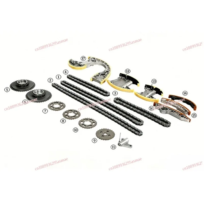 

Ремкомплект цепи масляного насоса 11417605366 | Подходит для деталей двигателя BMW N20 F20 F23 F22 F34