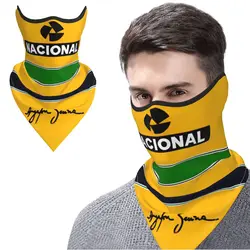 New Arrival Senna Helmet Ayrton Senna Cold Ice Motorcycle Face Mask Man Balaclava Headwrap Bandana