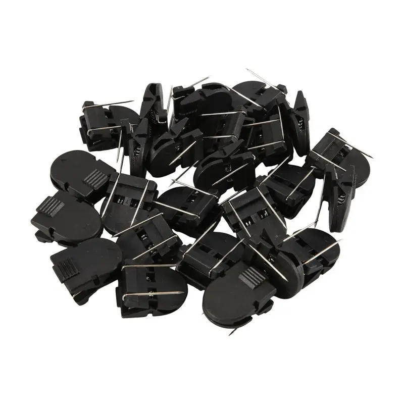 25 Pcs Cubicle Clips Assorted Colors Cubicle Clips For Fabric Walls Office Photos Wall For Notes Standard Size