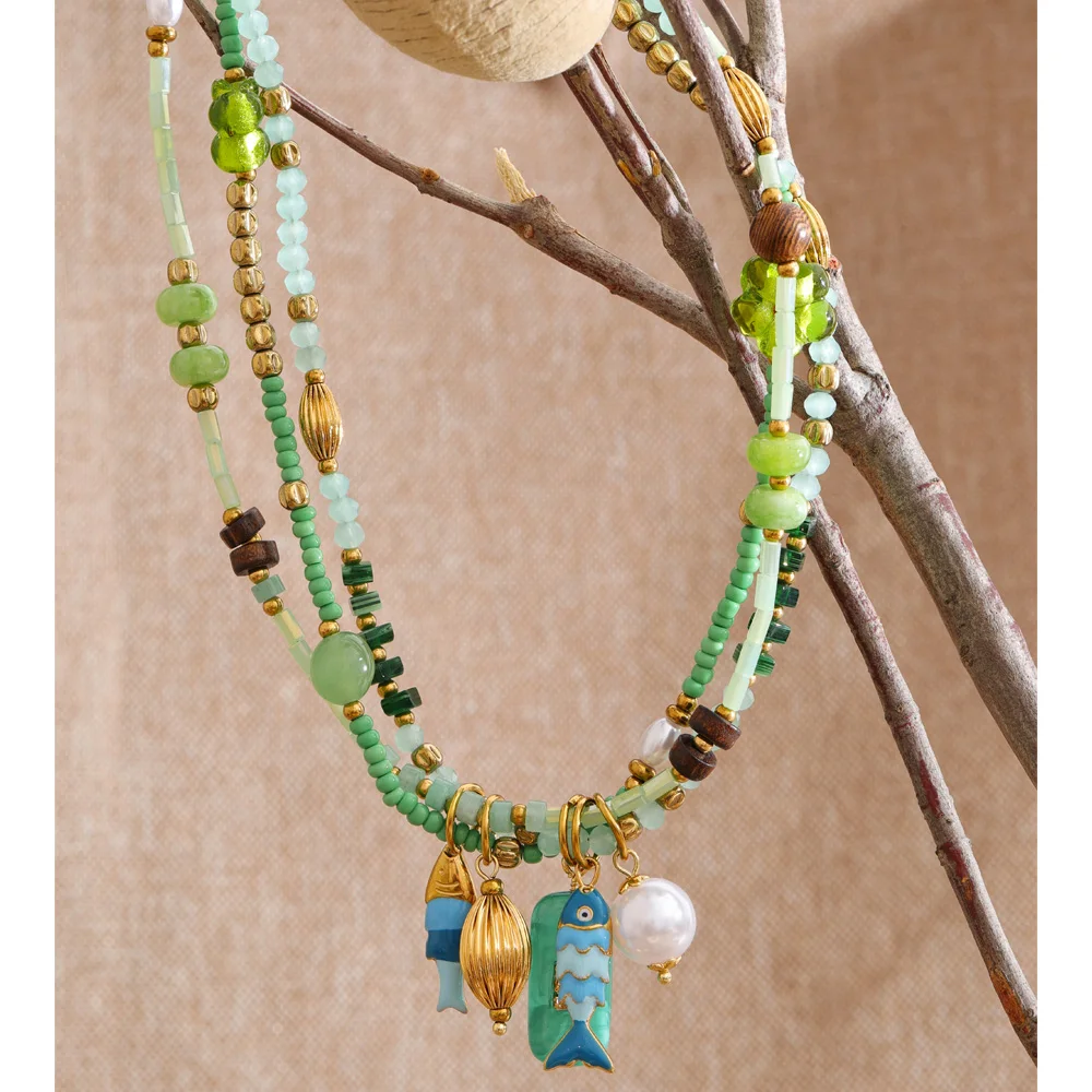Thumbnail 2 - #72 Latest Layered Necklaces Offers