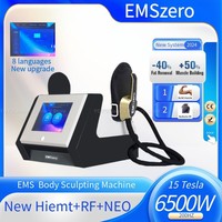 EMSzero Neo 15 Tesla 6500W Hi-Emt RF EMS Portable Muscle Slimming And Weight Loss Engraving Body Sculpting Machine Salon