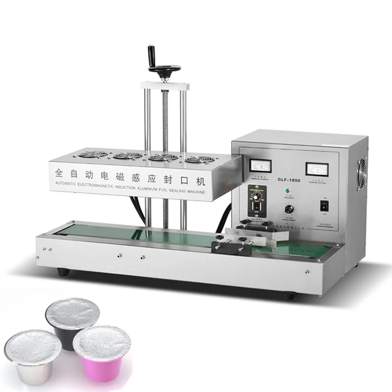 Máquinas de selagem de folha de alumínio por indução eletromagnética de vários calibres Máquina de selagem de alumínio-plástico 220V/110V