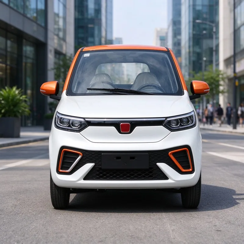 SXLL EEC Approved Electric Mini Vehicle Four Doors Four Seats Compact EV Suspension Full Disc Brake for European Family Short Tr