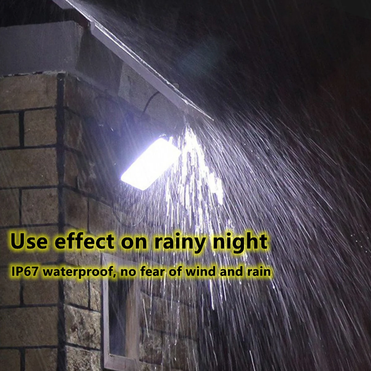 Solar Panel For Light Outdoor Solar Wall Lamps Flood Spotlight Light  Waterproof Solar Porch Light Remote Control for Yard Patio